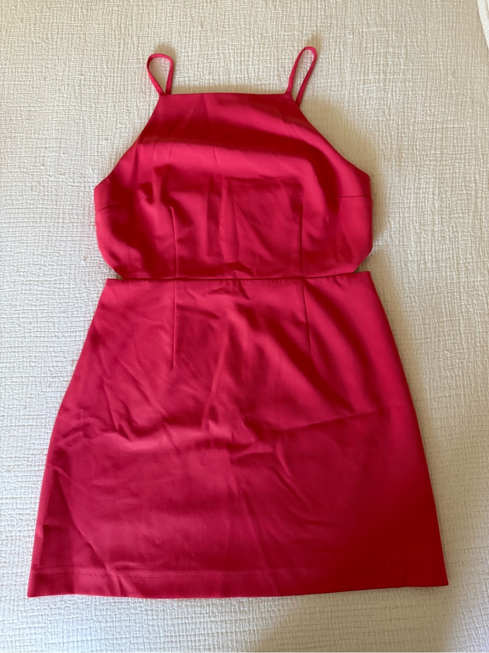 French Connection low back Spaghetti Strap Mini Dress Sz 10